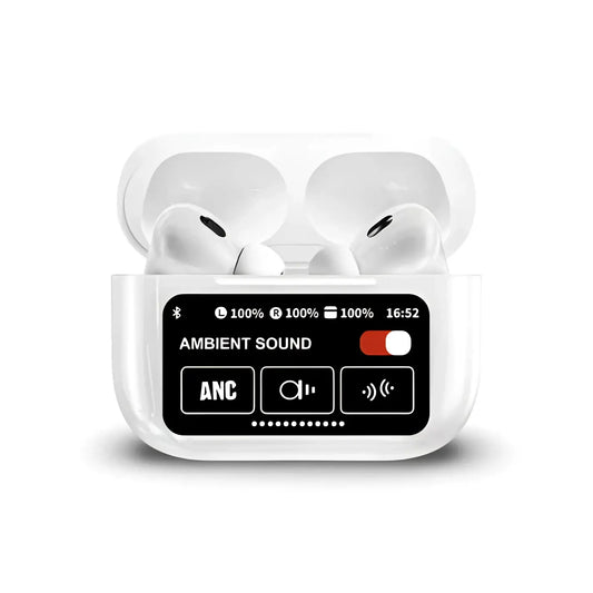 A15 Pro Touch Screen Airpods Pro - ANC Wireless Earbuds with Bluetooth 5.0