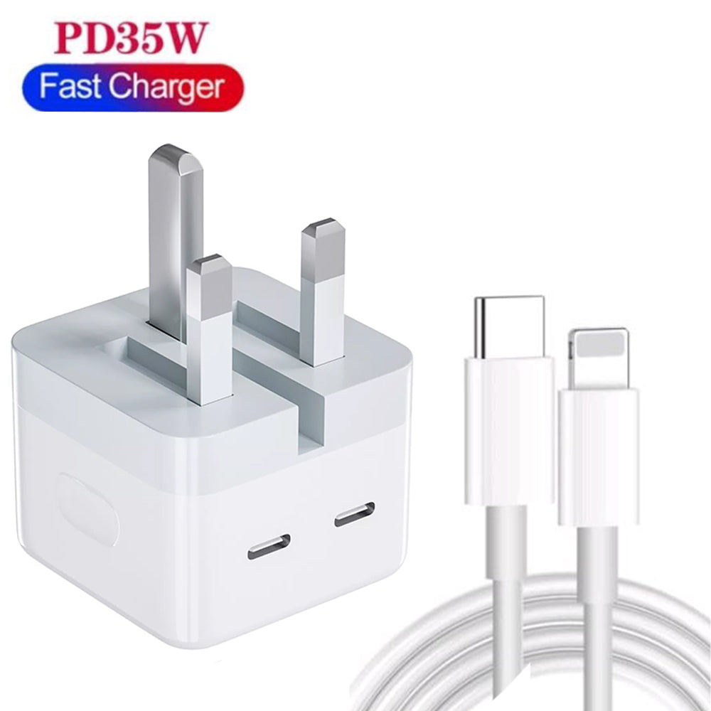 Apple iphone (original)35W PD Fast Charging USB Cable – Compatible with iPhone 14/13/12/11 Pro Max, iPad & More