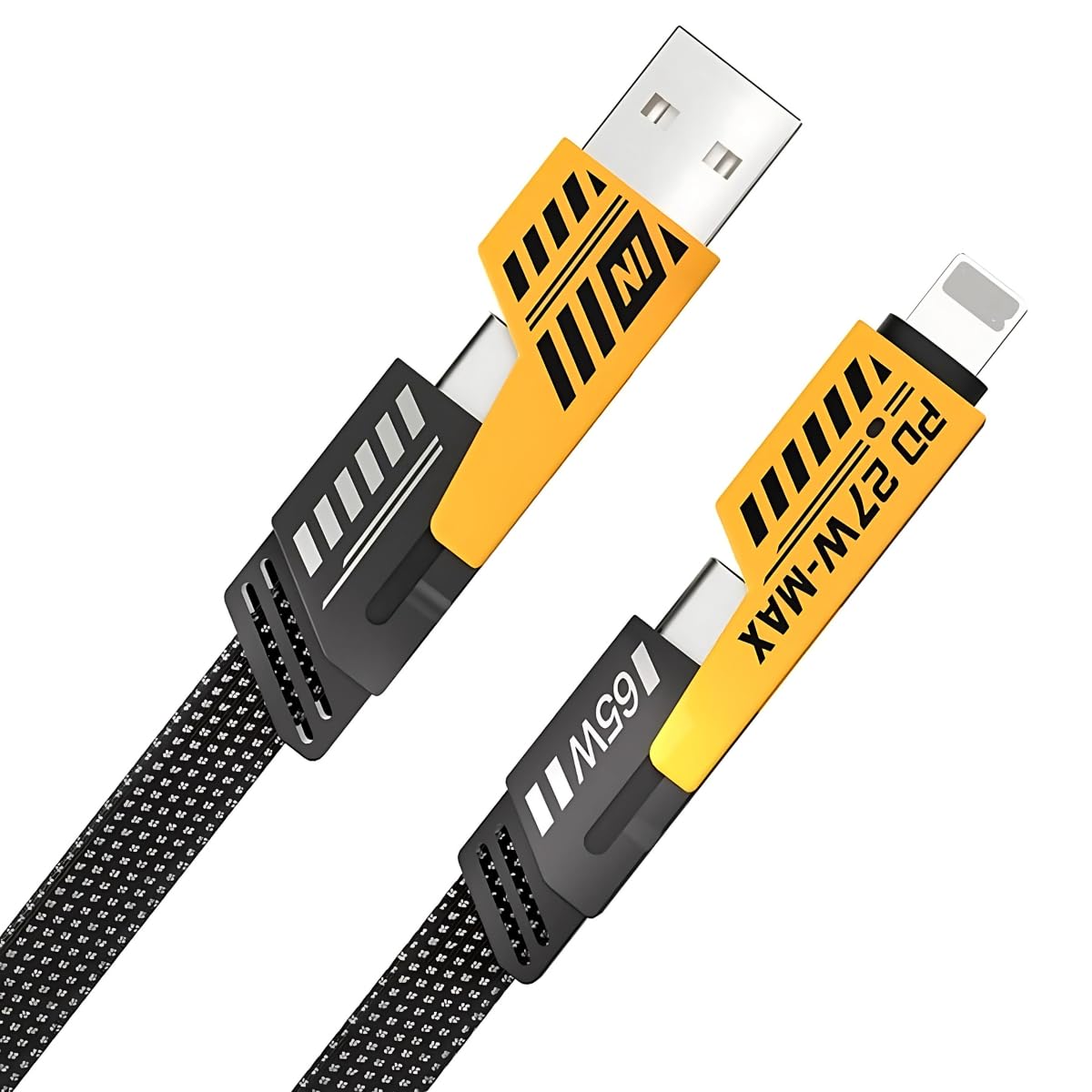 4-in-1 Convertible USB Fast Charging Cable