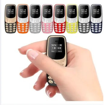 Nokia 3310 Style BM10 Mini Mobile - Finger Size Mobile - Ungli Jitna Mobile - Phone Keypad Mobile, Voice Changer, Auto Call Recording, Small and Easy to Carry